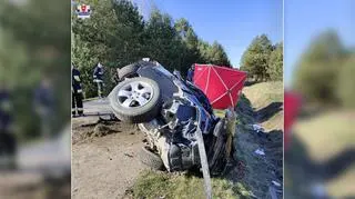Kierowca zginął na miejscu 