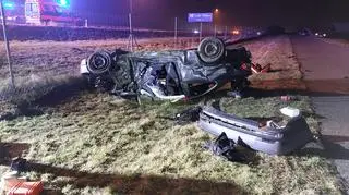 Wypadek na A2. Zginęły dwie osoby