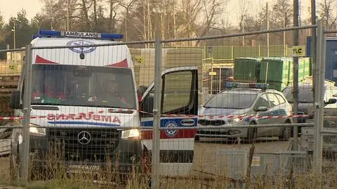 Pracownicy porażeni prądem na budowie. Jeden nie żyje, drugi w szpitalu