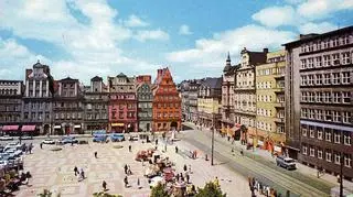 Widok placu Solnego na karcie pocztowej, 1980