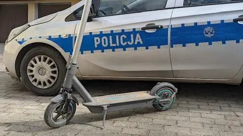 Mundurowi odzyskali hulajnogę 