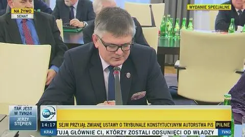 Gawęda (PiS): dotychczasowa ustawa o TK miałą chronić pewną grupę polityczną