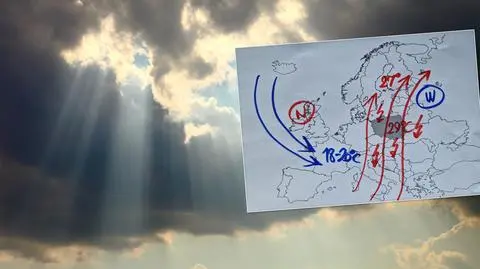 O tym, gdzie pojawią się burze, może "zdecydować przypadek"