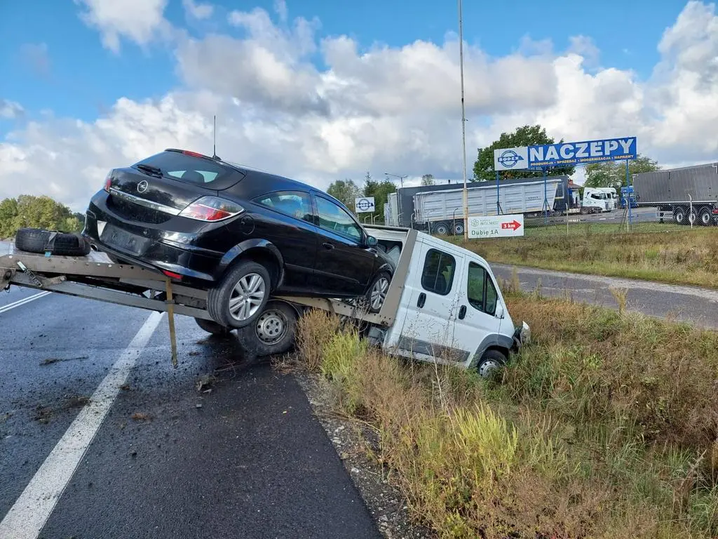Poważny wypadek pod Bełchatowem