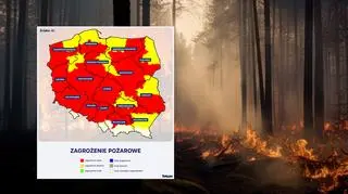 Mapa pełna czerwieni. "Natychmiast zadzwoń pod numer 112"