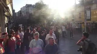 Tłum na placu