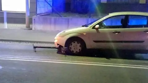 Na przejściu dla pieszych potrąciła 10-letnią dziewczynkę z hulajnogą