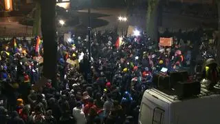 Protest kobiet przed Trybunałem Konstytucyjnym 