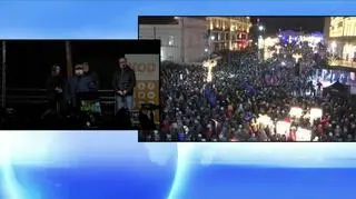 Całe przemówienie Edwarda Miszczaka na proteście w Warszawie