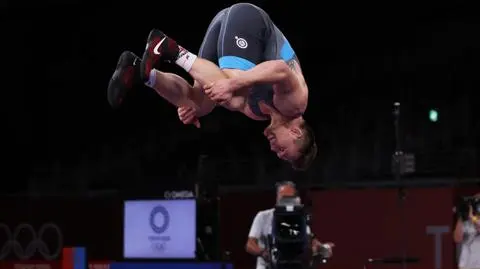 Okrzyk radości i salto medalisty. Zasłużona euforia Michalika