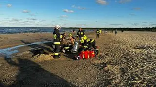 Na Zatoce Gdańskiej zatonął jacht; uratowano siedmioosobową załogę