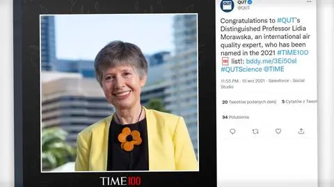 Polka na liście magazynu "Time". Kim jest prof. Lidia Morawska?