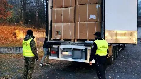 Miała być ciężarówka pełna kapusty, było 14 ton tytoniu bez akcyzy