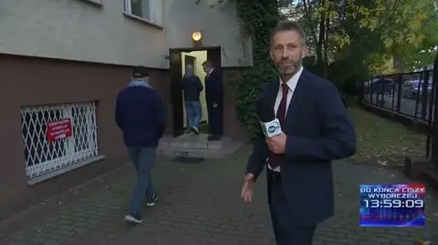 Warszawiacy głosują. Relacja reportera TVN24 z lokalu wyborczego w stolicy