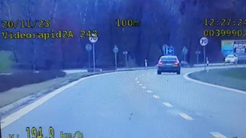 Pędził blisko 200 km/h na godzinę przez miasto