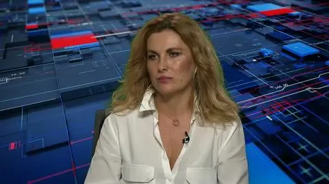 Marta Rybicka była gościem programu "Czas decyzji" TVN24