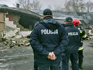 Pożar hotelu ze strzelnicą. Służby wyjaśniają, jak doszło do zdarzenia