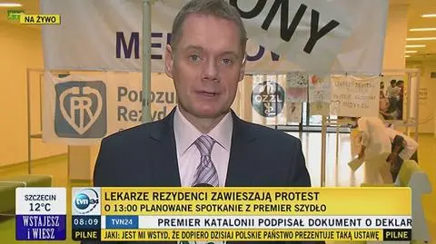 Lekarze rezydenci zawiesili głodówkę