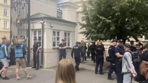 Studenci protestowali w obronie Palestyny, policja wystawi wnioski do sądu o ukaranie 13 osób