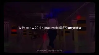 Kadr z teledysku utworu "Głośniki"