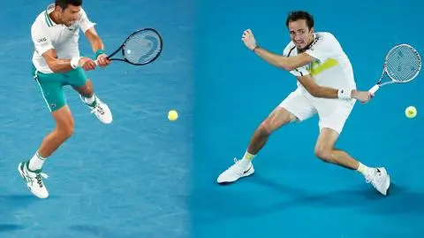 Wielki finał Australian Open. "Wspaniali, jakby oglądali się w lustrze"