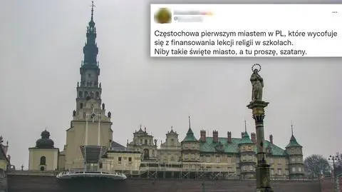 "Częstochowa wycofała się z finansowania religii w szkołach"? Nie to uchwalili radni