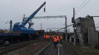 Zrujnowany wiadukt w obwodzie smoleńskim 