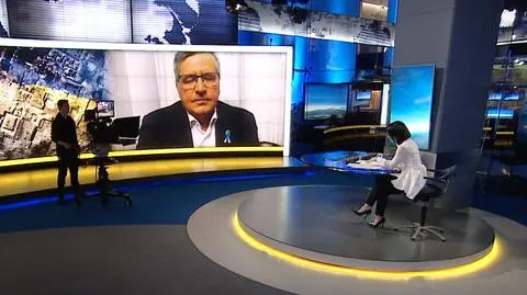 Komorowski: chciałbym podziękować prezydentowi, chyba jedyny dzisiaj przypominał o zbrodni katyńskiej 