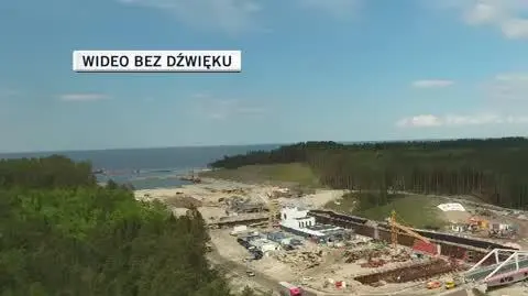 Przekop Mierzei Wiślanej (maj 2021)