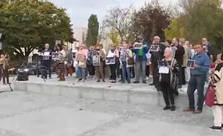 Protest KOD w Kaliszu