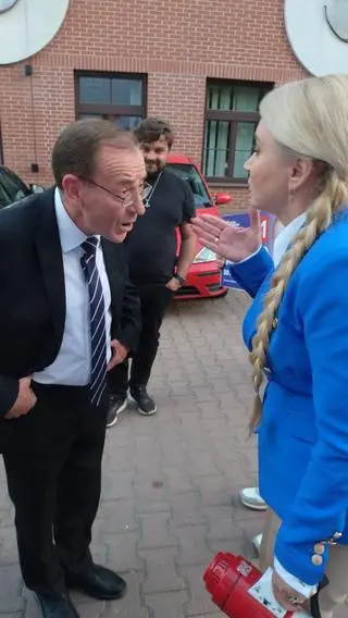 Do wymiany zdań między kandydatami doszło na parkingu po telewizyjnej debacie