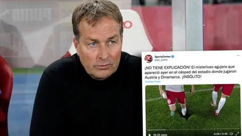 Duńczycy w szoku po meczu Ligi Narodów. Musieli skakać nad ogromnym dołem