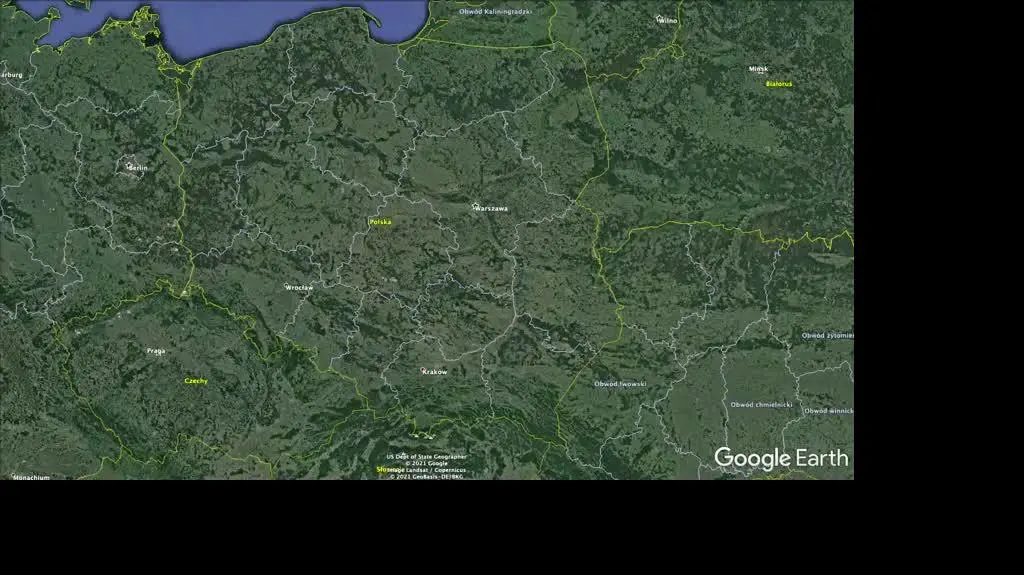 mapa dabrow