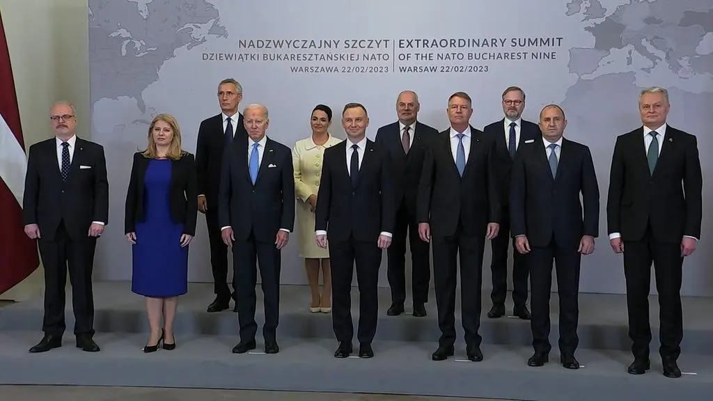 Szczyt Bukaresztańskiej Dziewiątki, Warszawa 22 lutego 2023 r.
