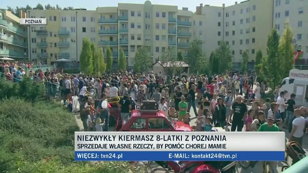 Niezwykły kiermasz 8-latki