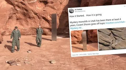Jak odnaleźć metalowy monolit na pustyni, nie wychodząc z domu - potencjał geolokalizacji