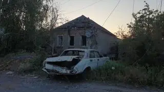 Zniszczenia w Iziumie  