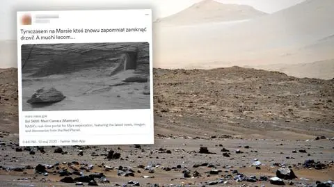 Wejście do podziemnego tunelu na Marsie? Internauci spekulują, NASA wyjaśnia