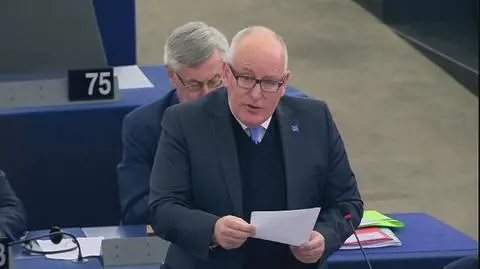 Timmermans: polskie władze nie przyjęły zaproszenia