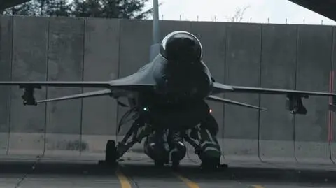 F-16 w bazie Skrydstrup