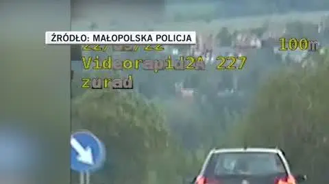 małopolska policja poscig