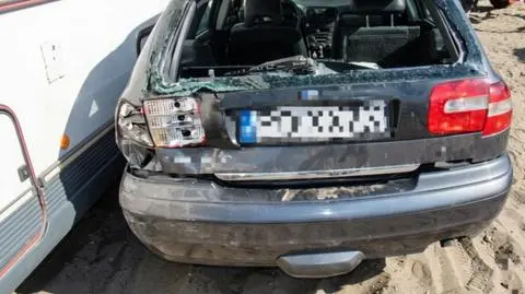 30-latek uszkodził 10 aut
