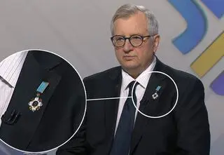 Marek Siwiec z ukraińskim orderem: to sygnał dla Zełenskiego