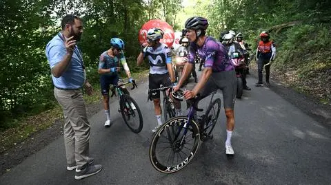 Etap Tour de Pologne wstrzymany po wypadku. Zarządzono neutralizację