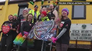 WOŚP na Stacji Arktycznej im. Arctowskiego