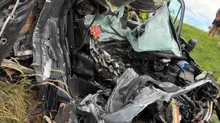 O krok od tragedii na autostradzie A4 na Dolnym Śląsku