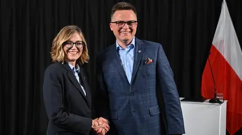 Magdalena Biejat debatowała z Szymonem Hołownią