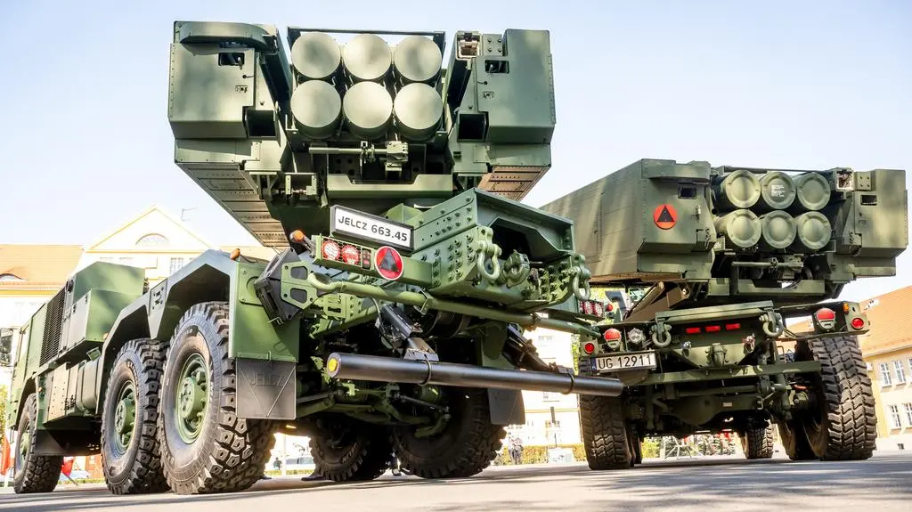 Polska wyrzutna rakiet HIMARS