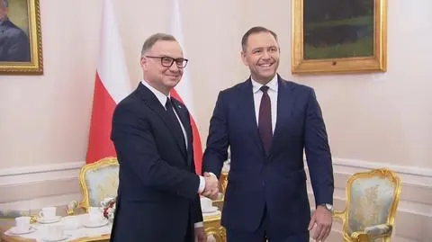 Karol Nawrocki i Andrzej Duda