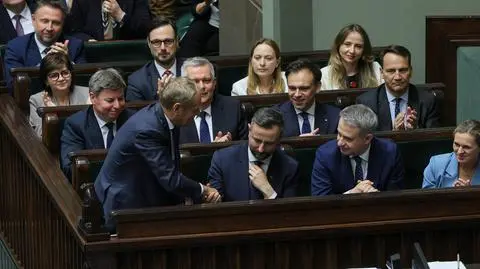 Tusk po wyrażeniu przez Sejm wotum zaufania